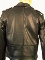 Vintage Leather Jacket Back